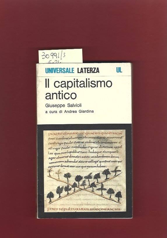 Il capitalismo antico. Storia dell'economia romana