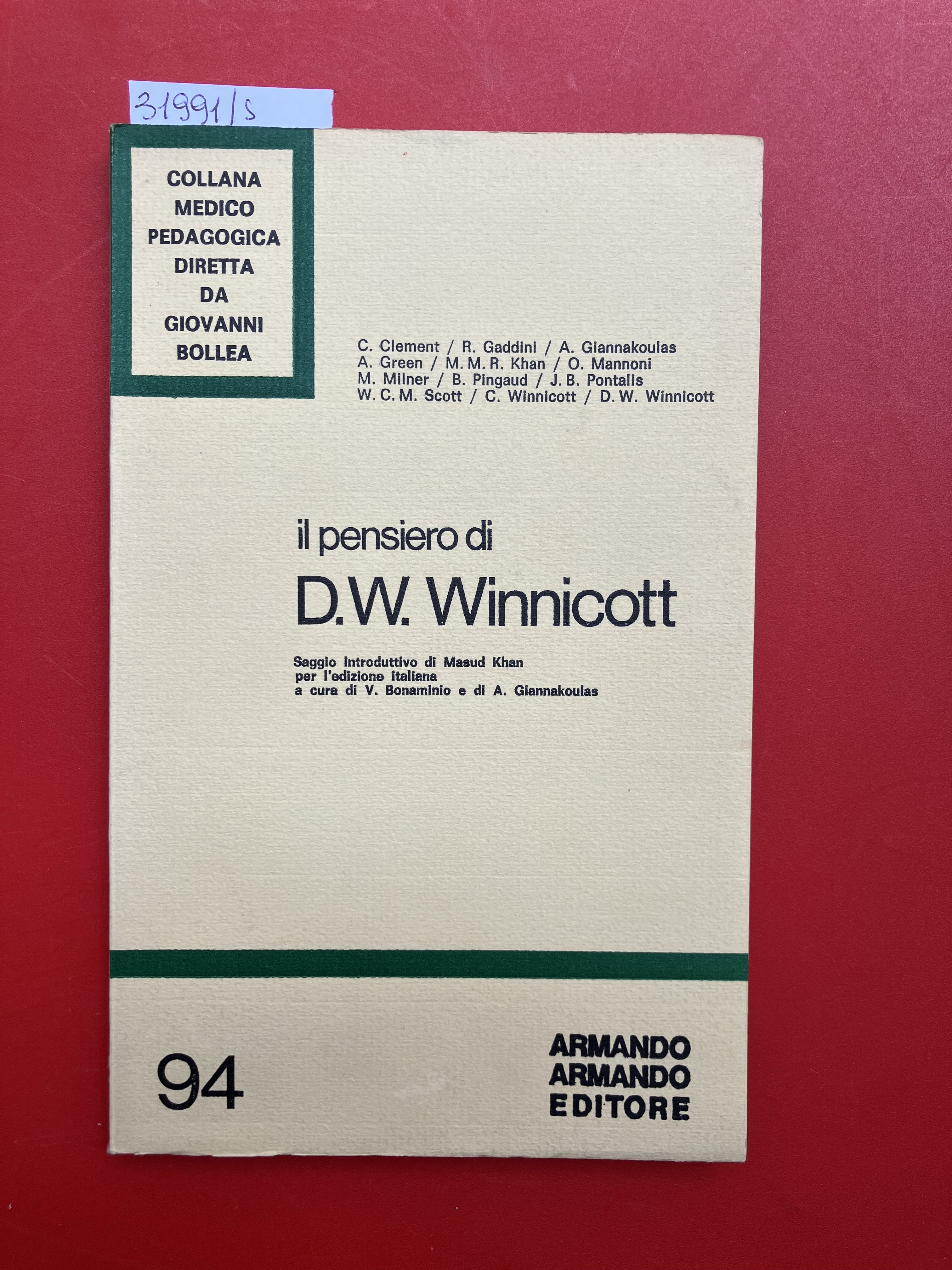 Il pensiero di D.W. Winnicott