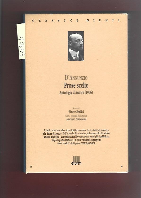 Prose scelte. Antologia d'autore (1906)