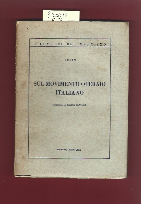 Sul movimento operaio italiano