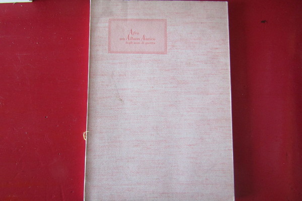 Afro un Album antico degli anni di guerra