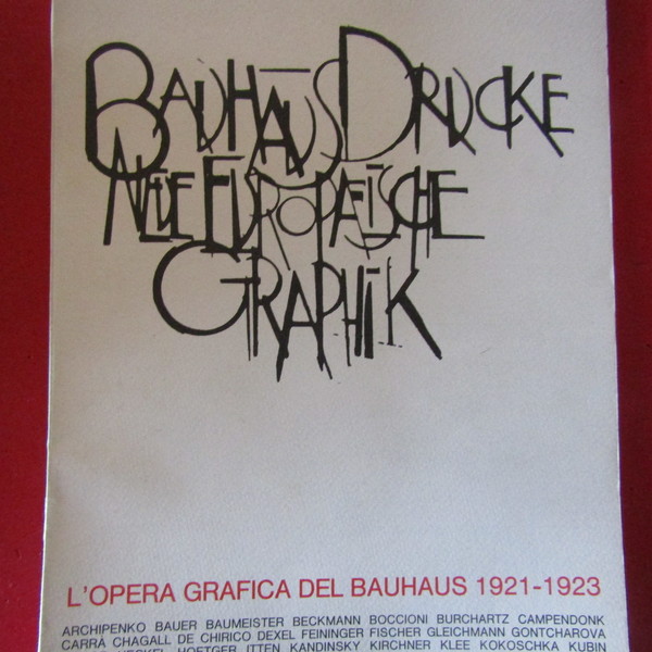L'opera Grafica del Bauhaus