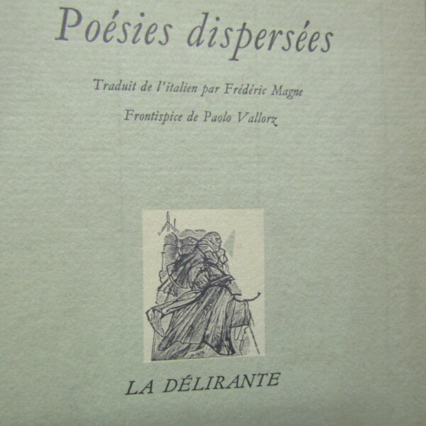 Poèsies dispersèes