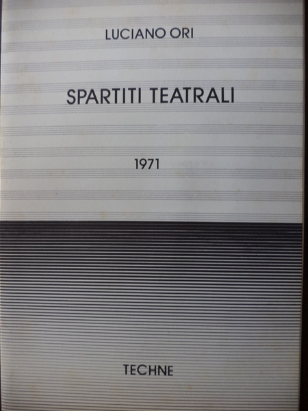Spartiti teatrali