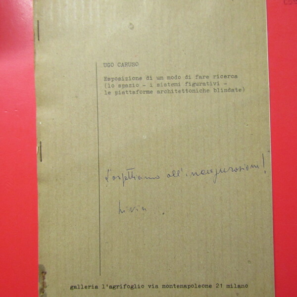 Esposizione di un modo di fare ricerca