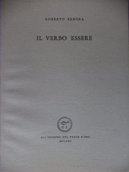 Il verbo essere