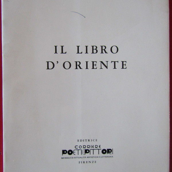 Il libro d'Oriente