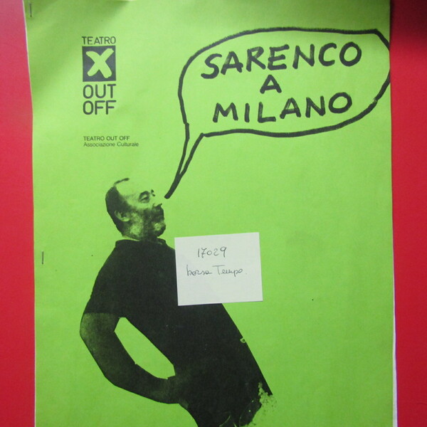 Sarenco a Milano