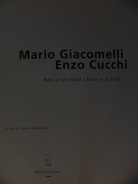 Mario Giacomelli / Enzo Cucchi