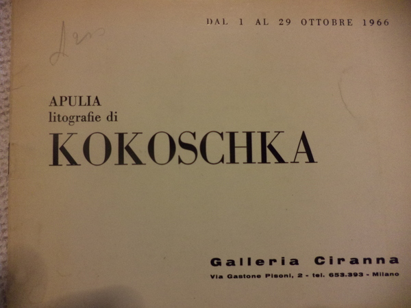 Apulia Litografie di Kokoschka