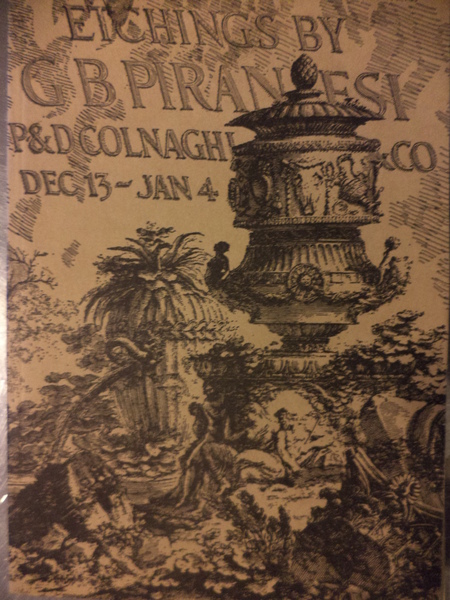 Etchings by Giovanni Piranesi