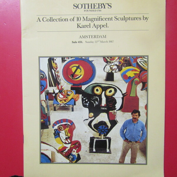 A Collection of 10 Magnificent Sculptures by Karel Appel