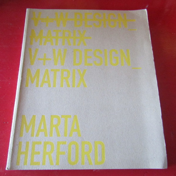 Vogt + Weizenegger: Design - Matrix von Vèronique Souben / …