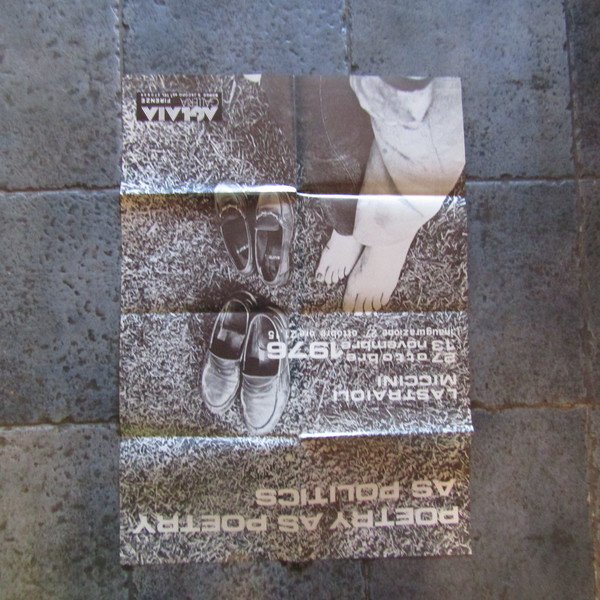 Poetry as Poetry as Politics