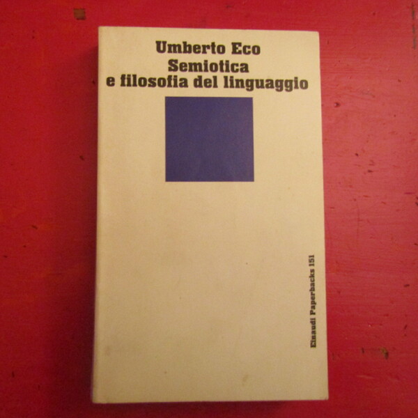 Semiotica e filosofia del linguaggio