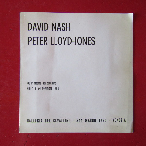 David Nash - Peter Lloyd-Jones