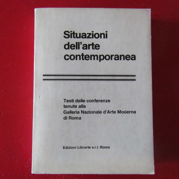 Situazioni dell'arte contemporanea