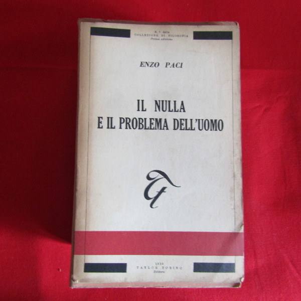 Il nulla e il problema dell'uomo