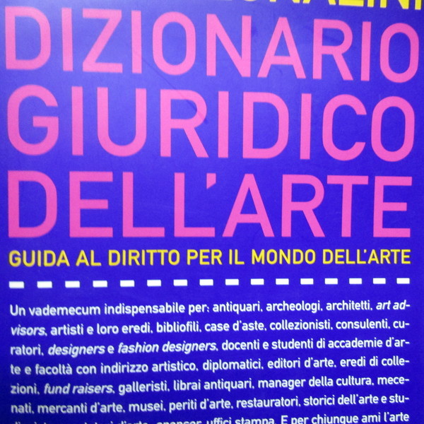 Dizionario giuridico dell'arte