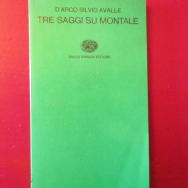 Tre saggi su Montale