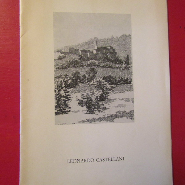 Leonardo Castellani ( Faenza 1896 - vive a Urbino )