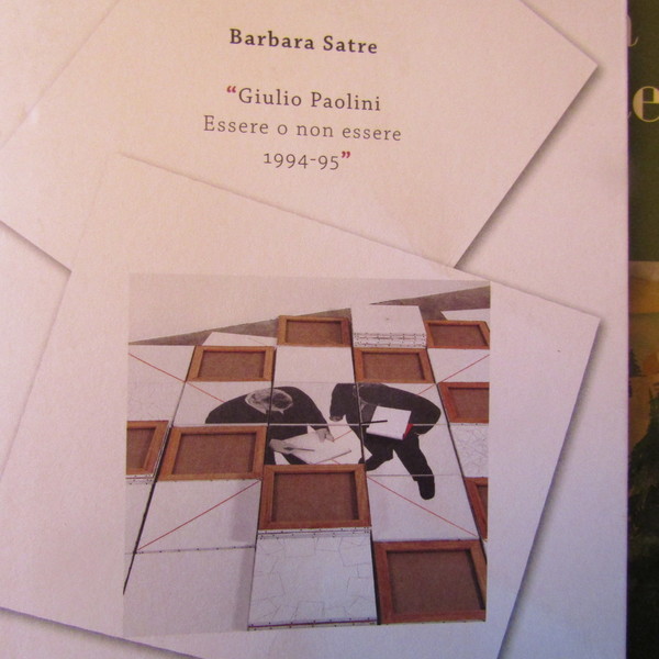 'Giulio Paolini Essere o non essere 1994 - 95'