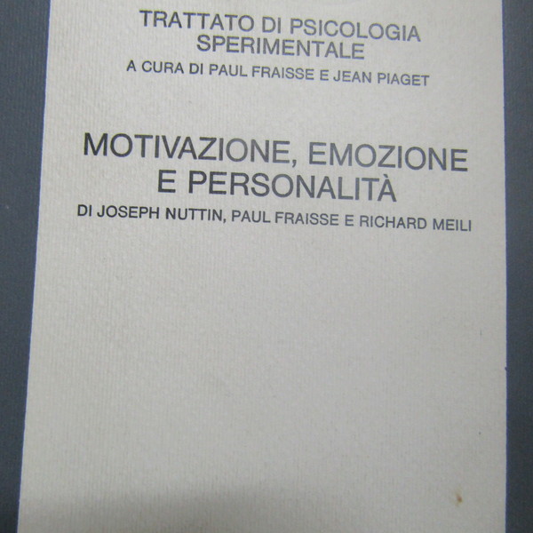 Trattato di psicologia sperimentale