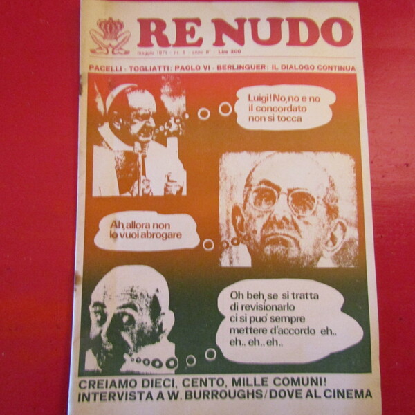 Re Nudo n.5 maggio '71 anno II°