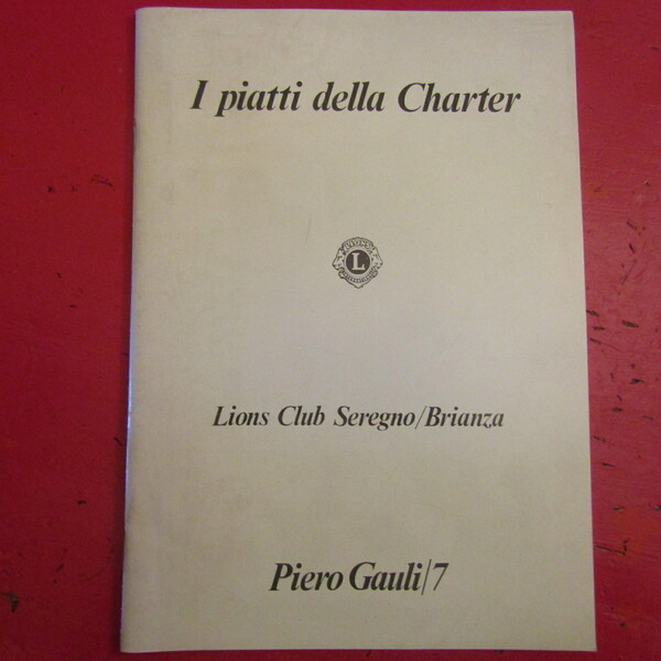 I piatti della Charter
