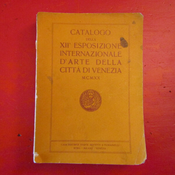 Catalogo della XII esposizione internazionale della città di Venezia MCMXX