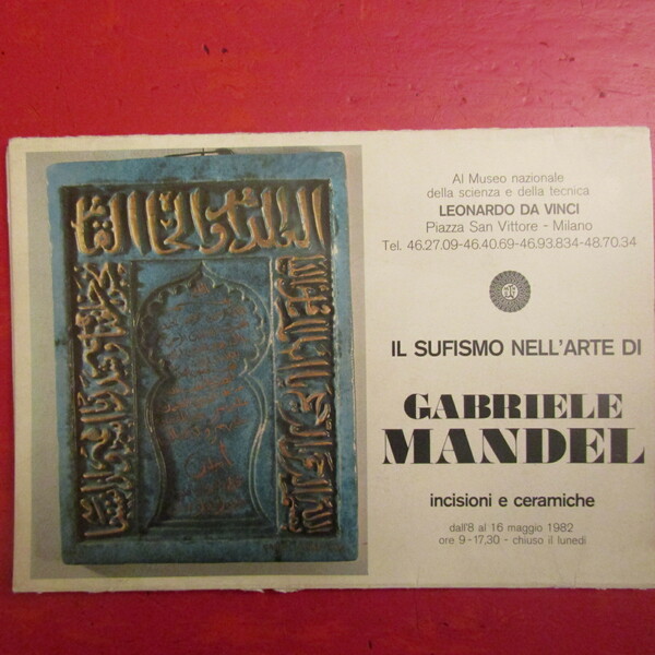 Il Sufismo nell'arte di Gabriele Mandel