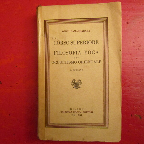 Corso Superiore di Filosofia Yoga