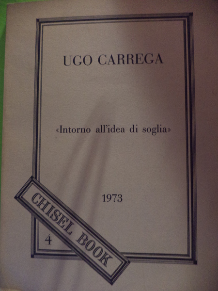 'Intorno all'idea di soglia'