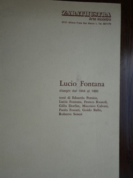 Lucio Fontana