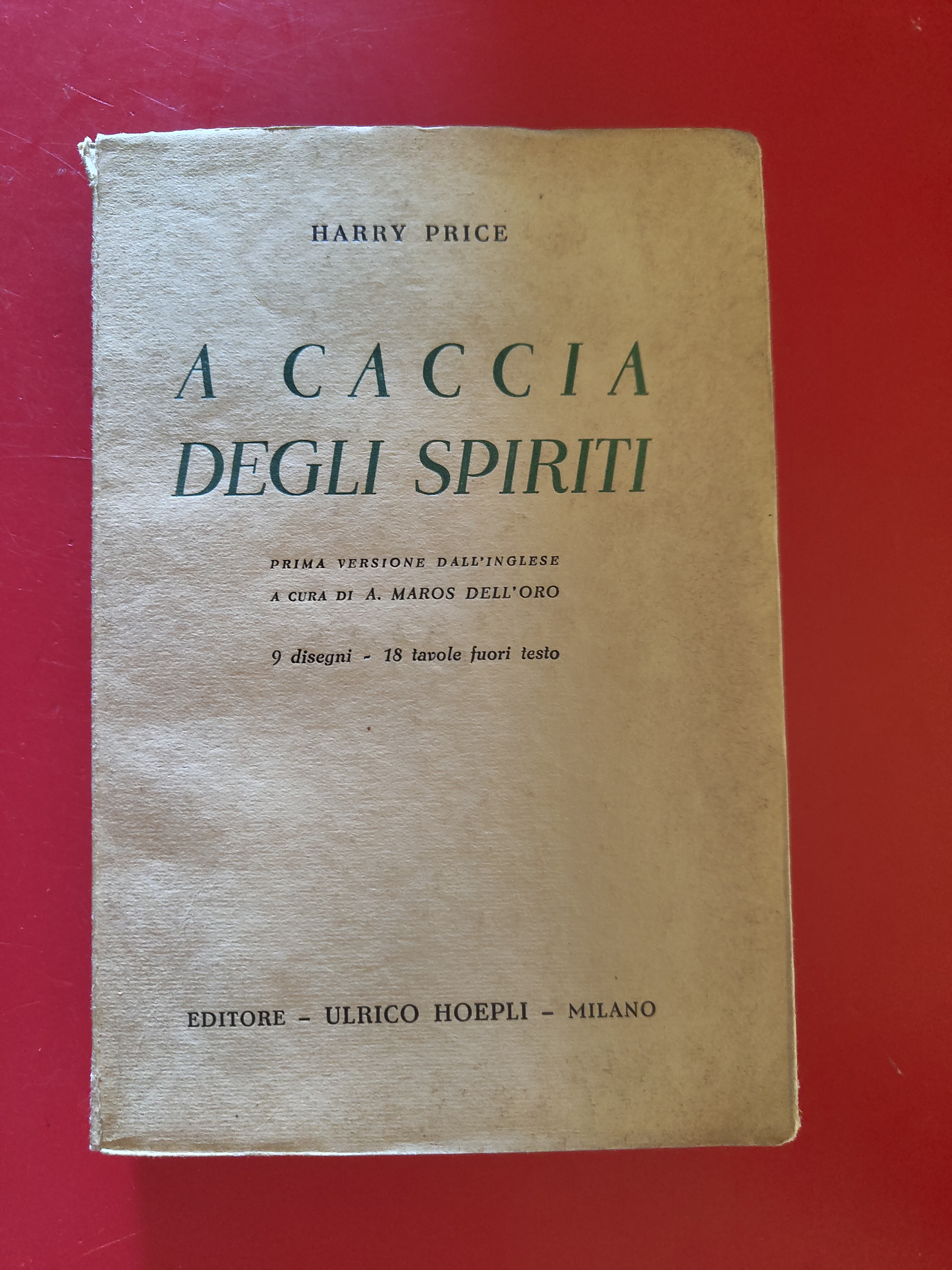 A caccia degli spiriti