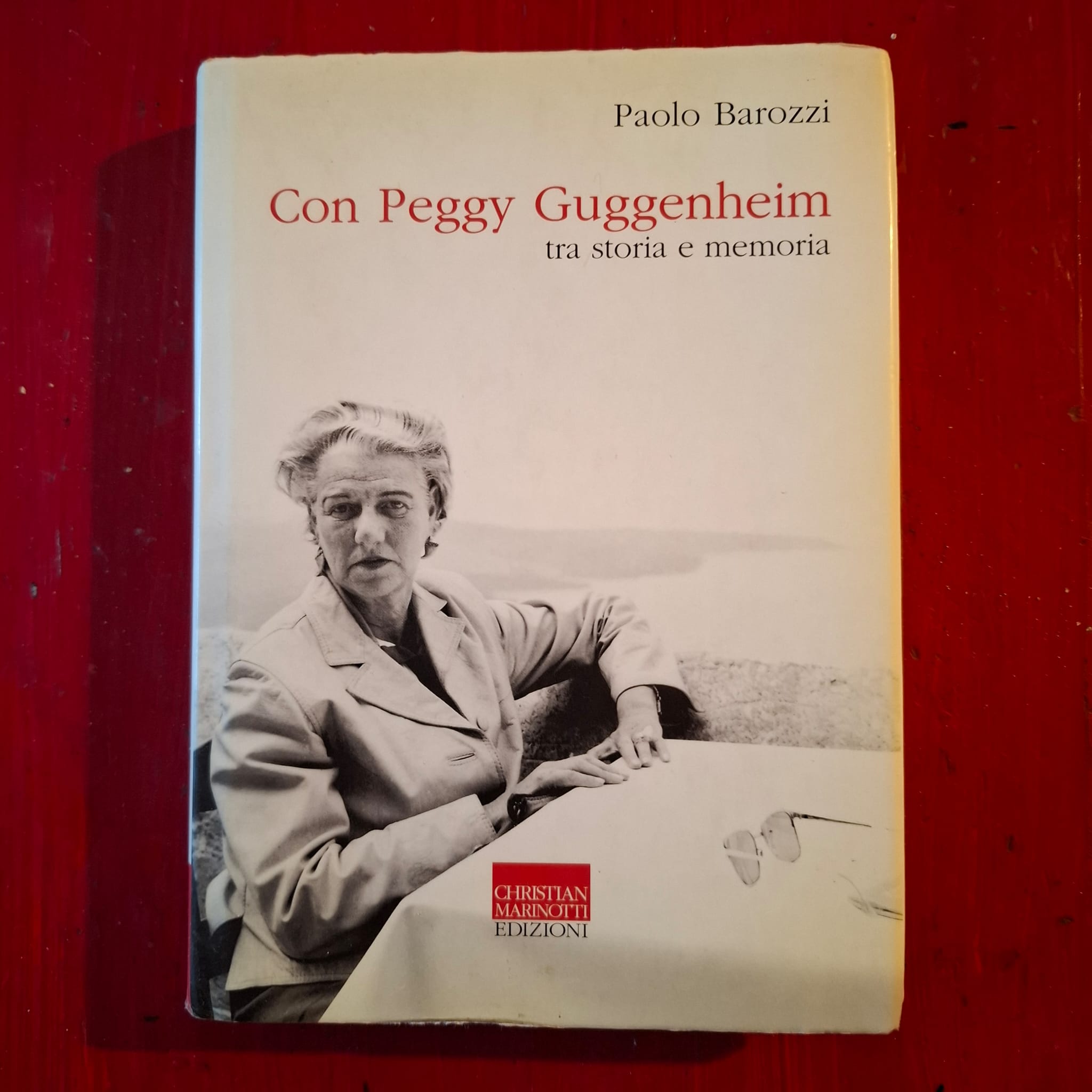 Con Peggy Guggenheim