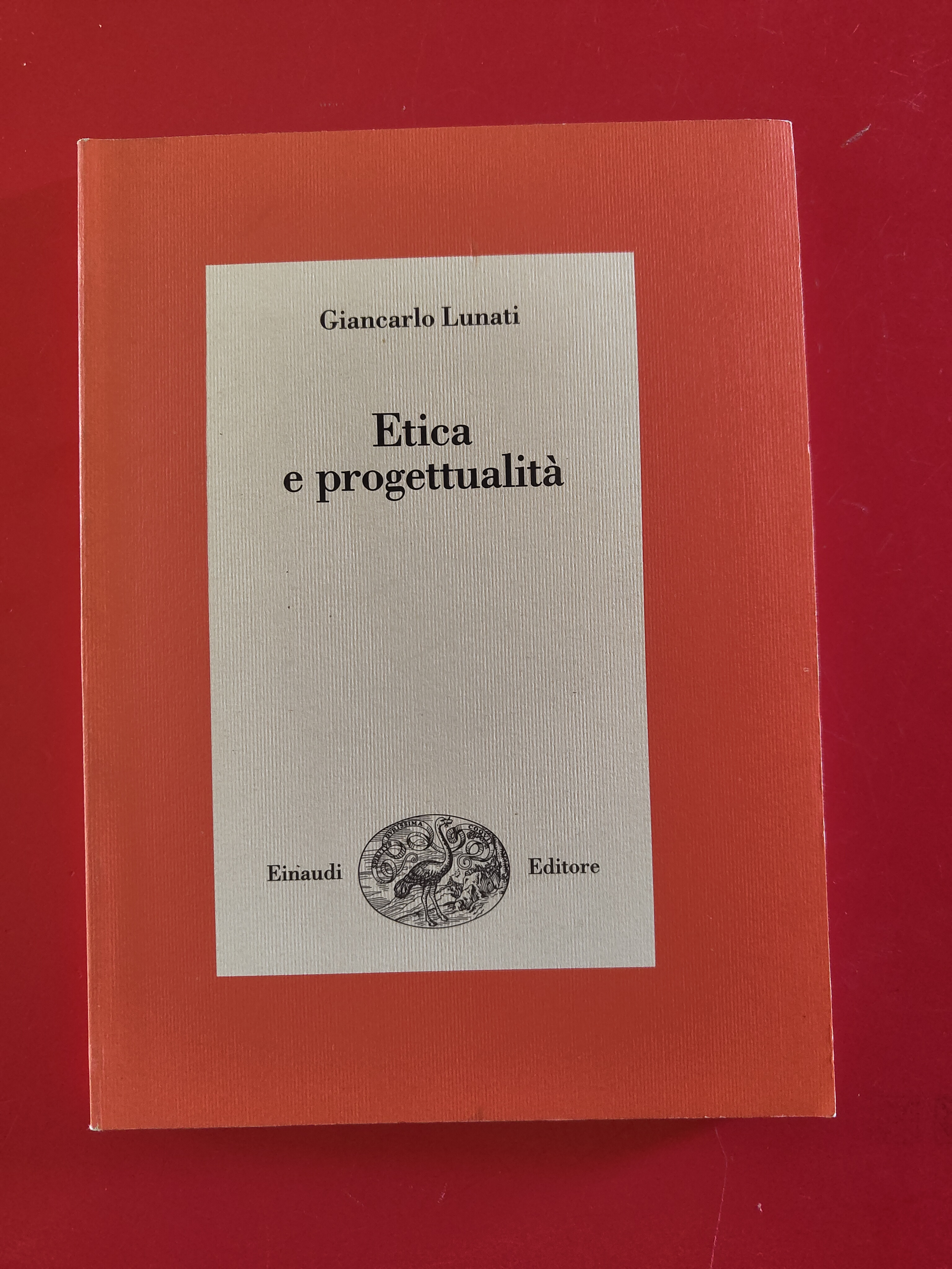 Etica e progettualità