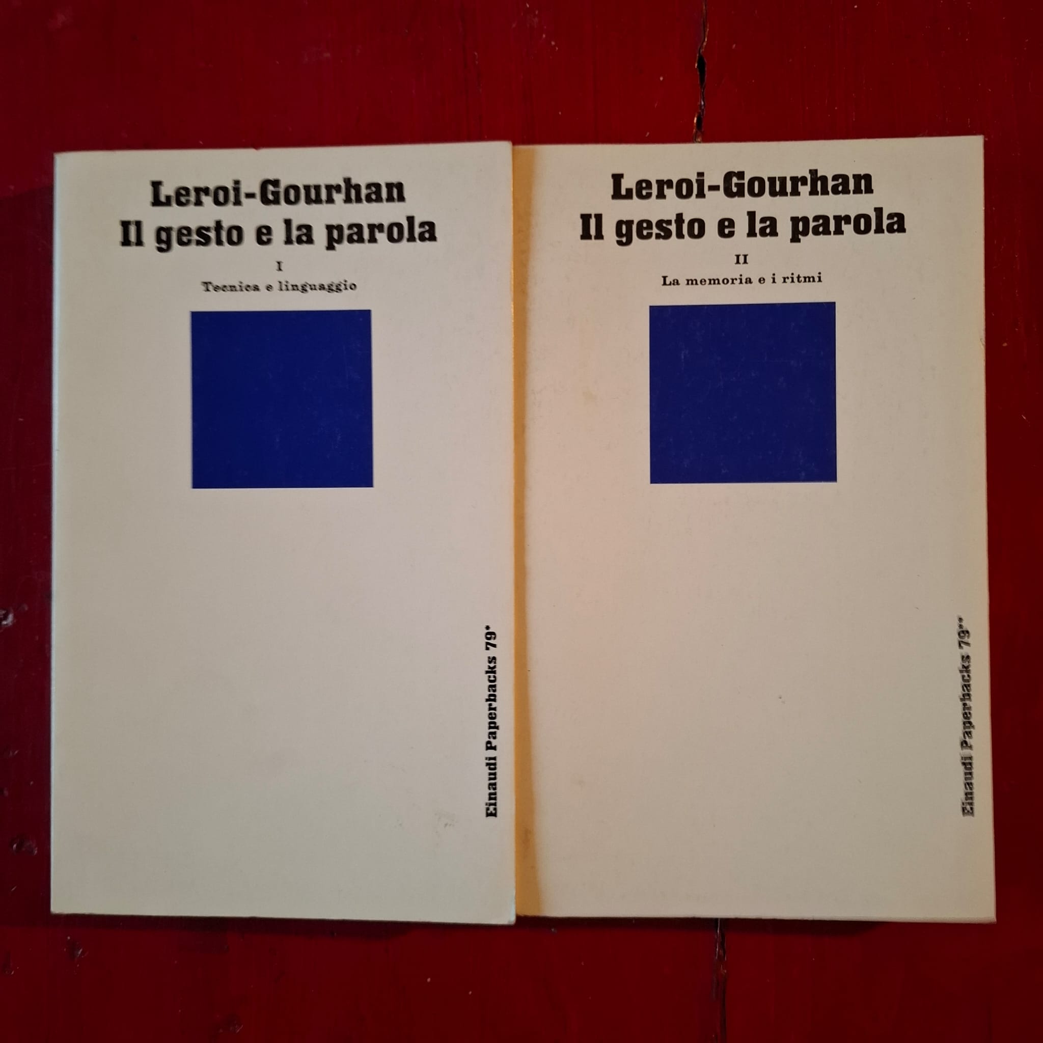 Il gesto e la parola