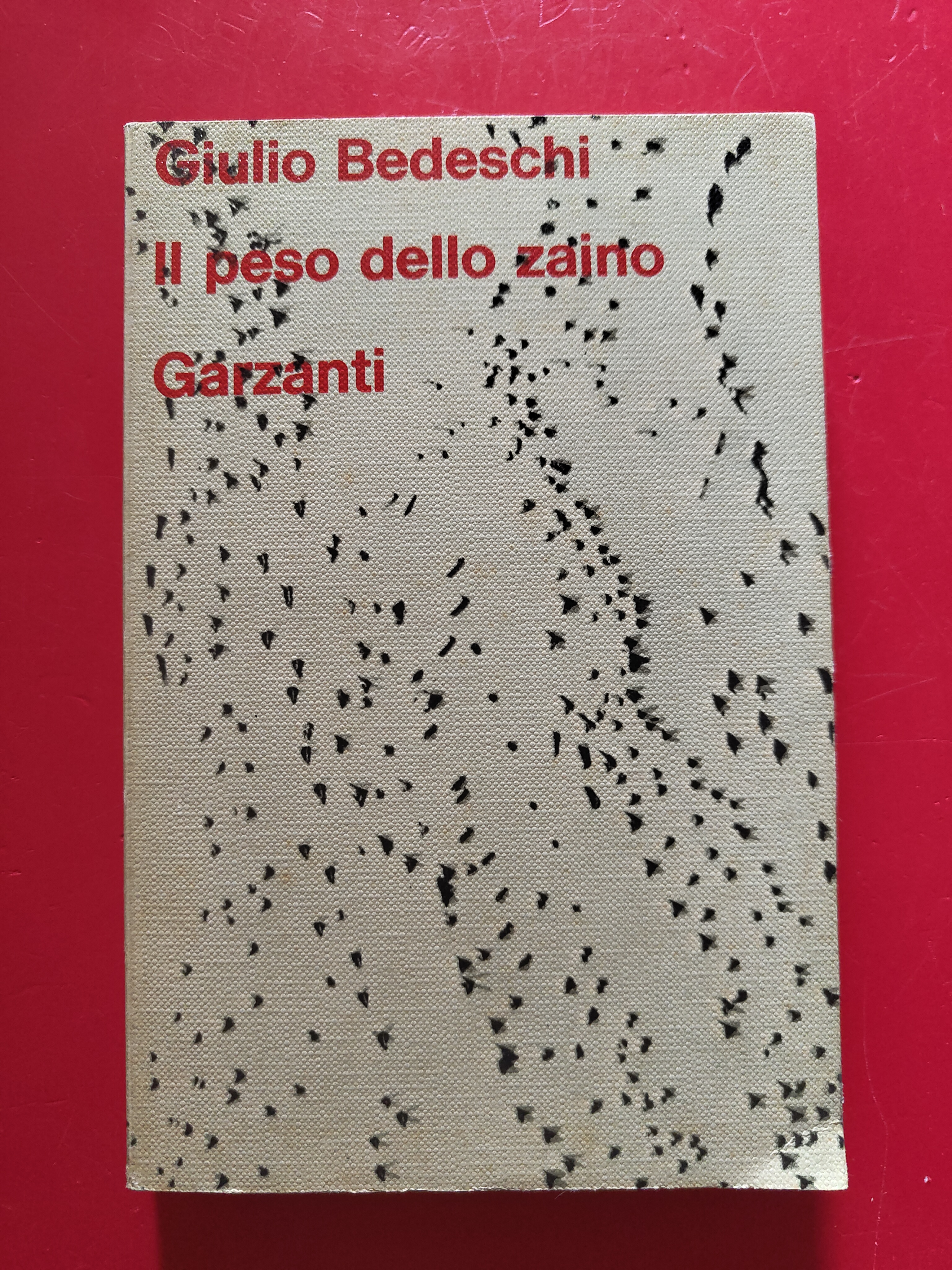 Il peso dello zaino