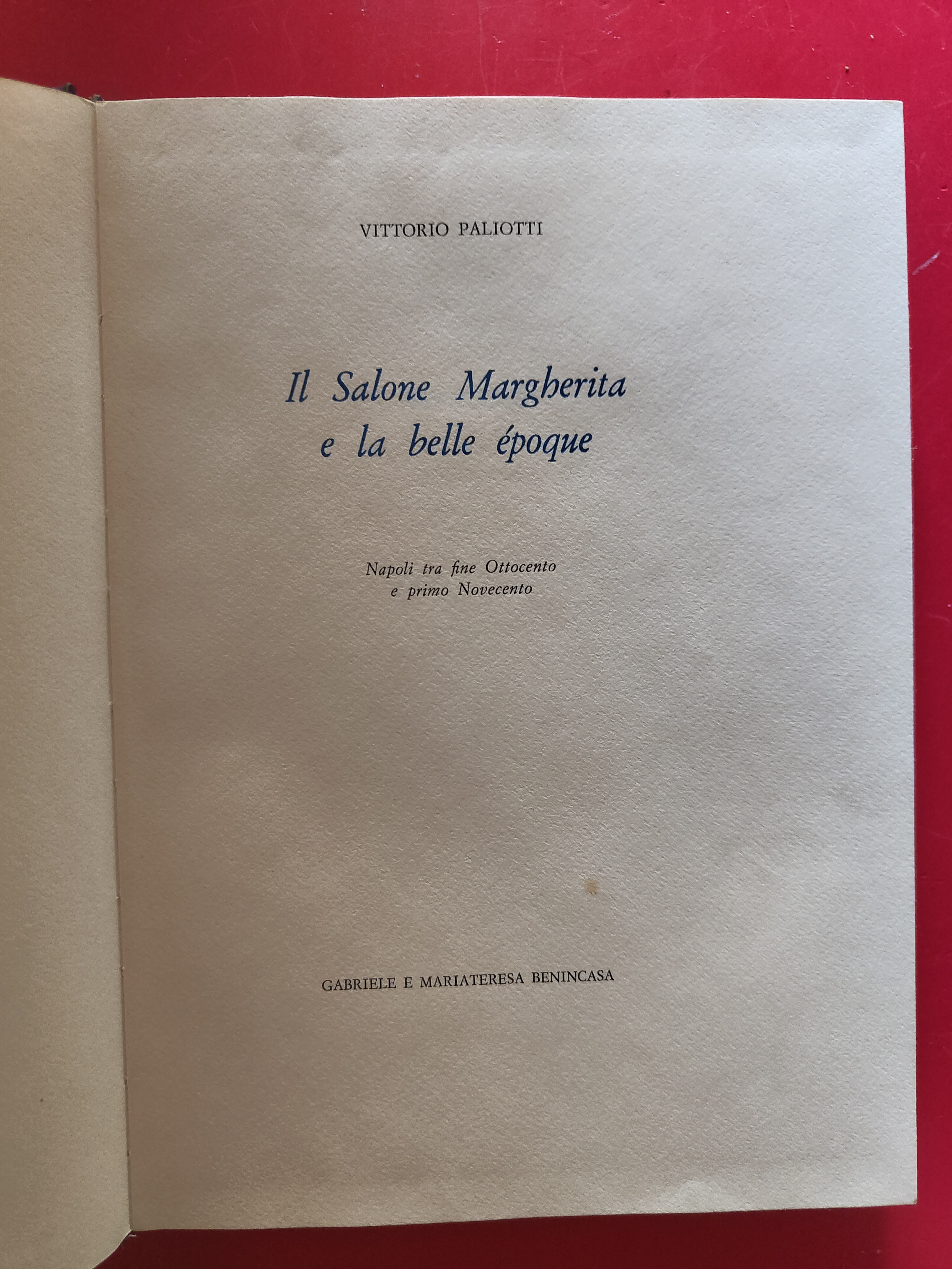 Il Salone Margherita e la Belle Epoque