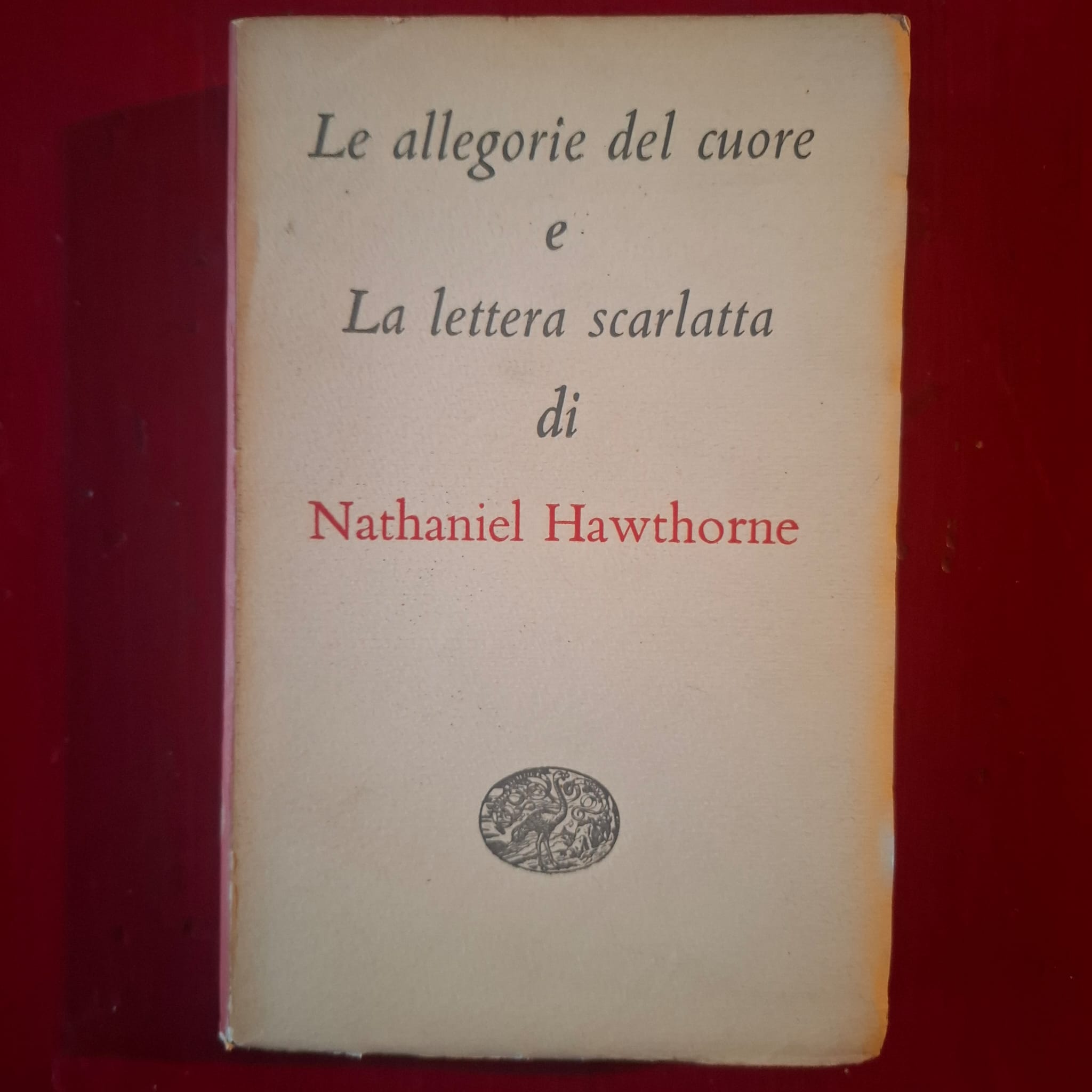 Le allegorie del cuore e La Lettera scarlatta