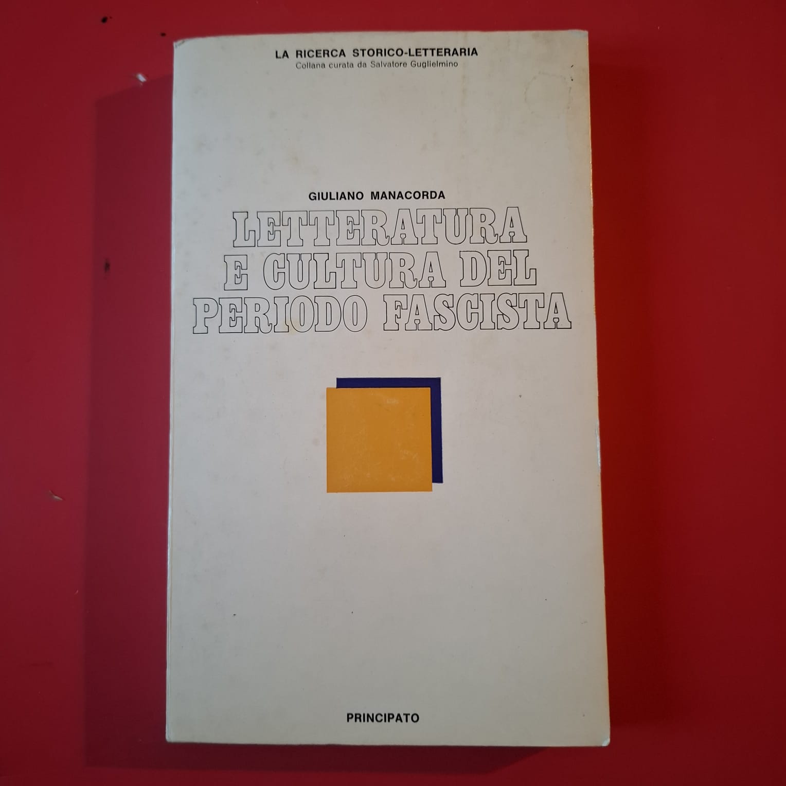 Letteratura e cultura del periodo fascista