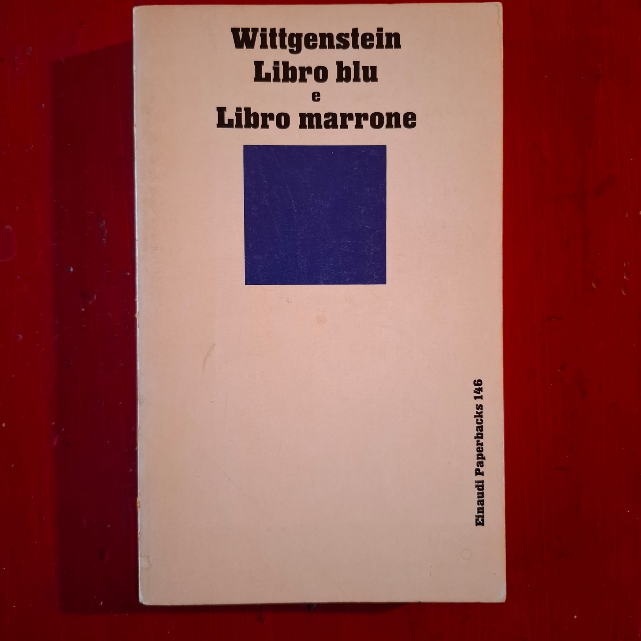 Libro blu e Libro Marrone