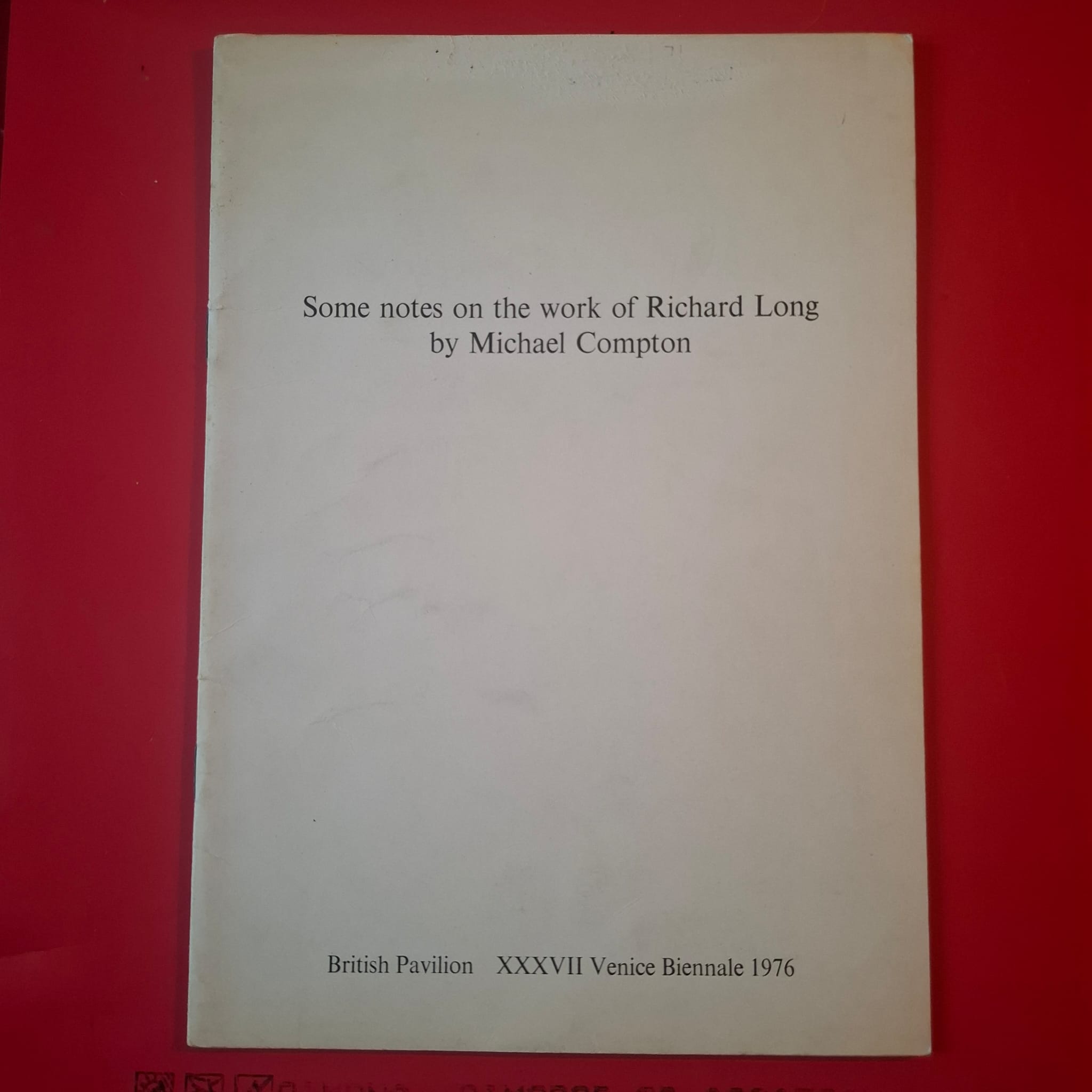 Some notes on the work of Richard Long