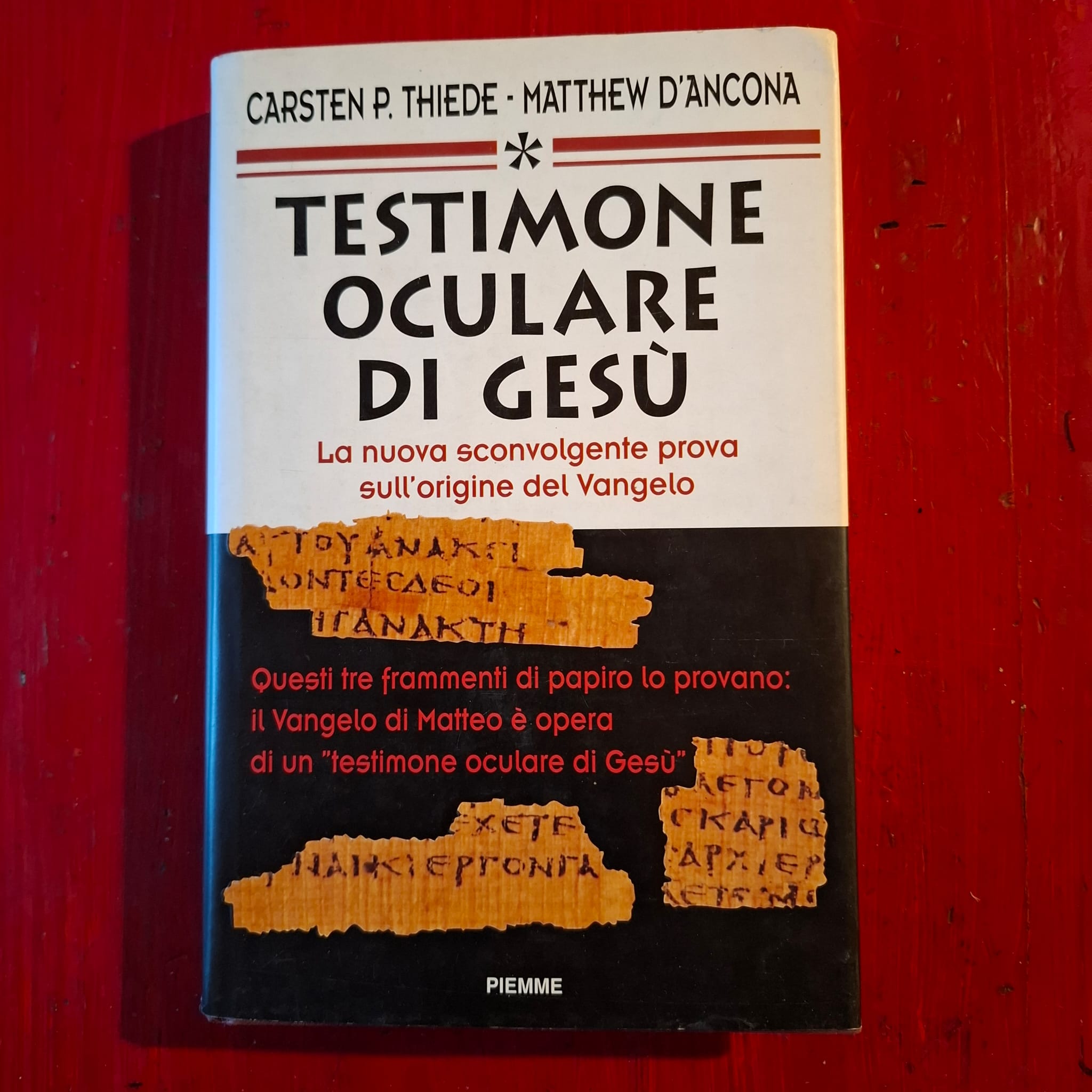 Testimone oculare di Gesù