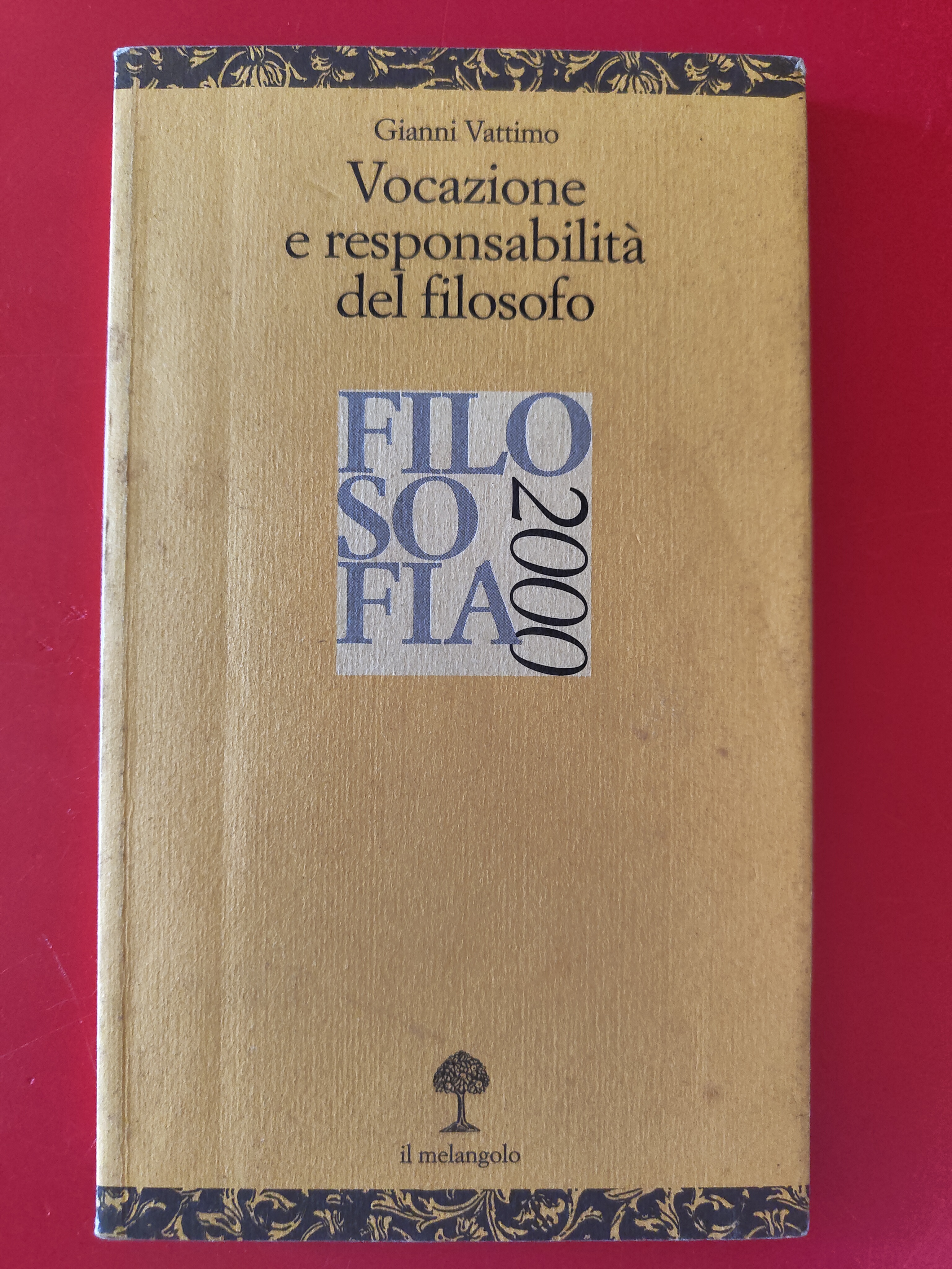 Vocazione e responsabilità del filosofo