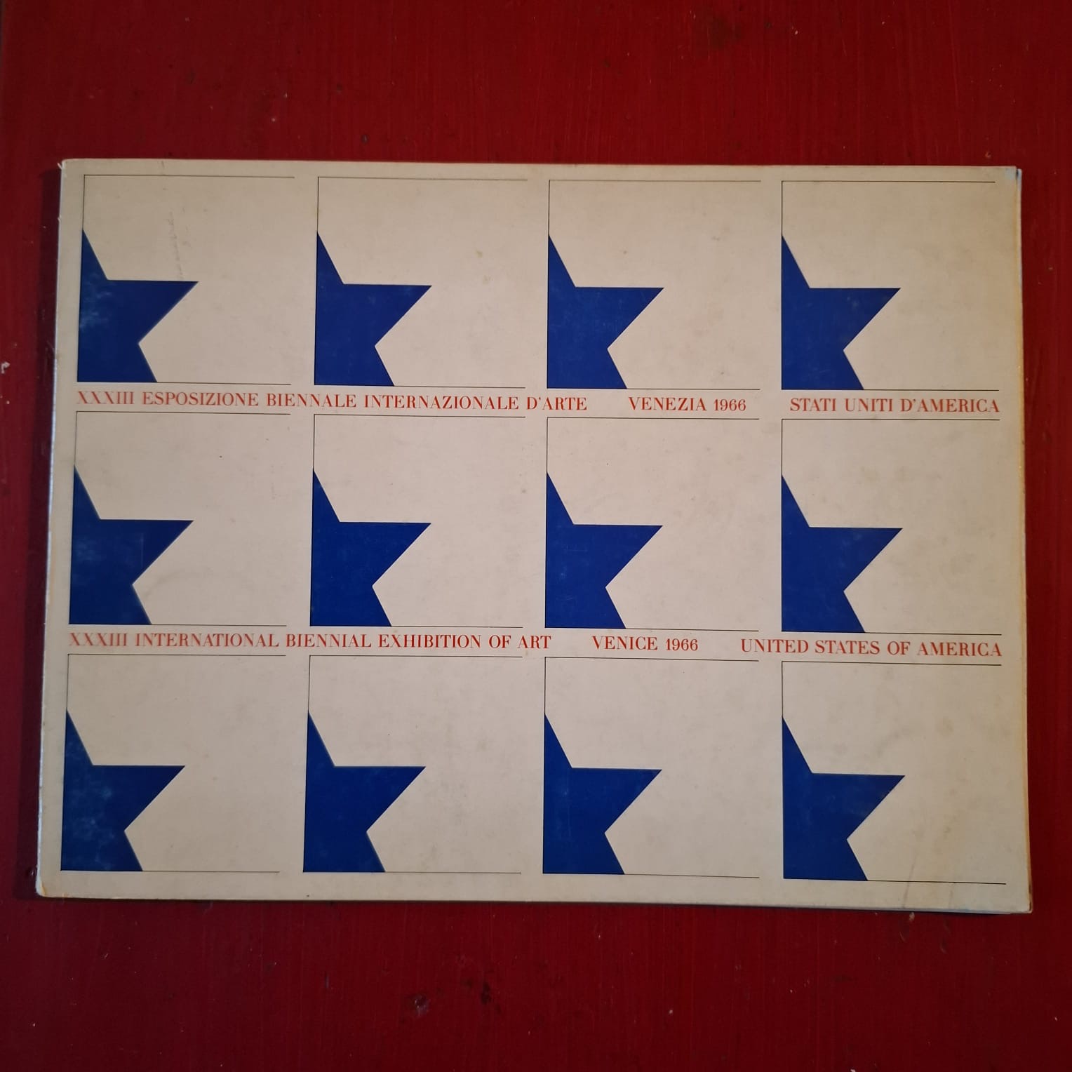 XXXIII Esposizione Biennale Internazionale d'Arte Venezia 1966 Stati Uniti d'America …
