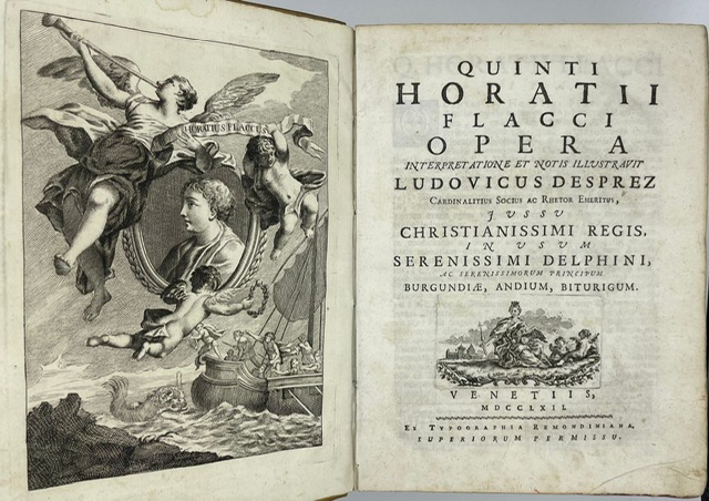 Quinti Horatii Flacci Opera. Interpretatione et notis illustravit Ludovicus Desprez. …