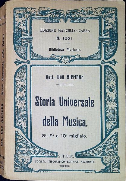 Storia universale della musica 4. ed. completa ed aggiornata con …