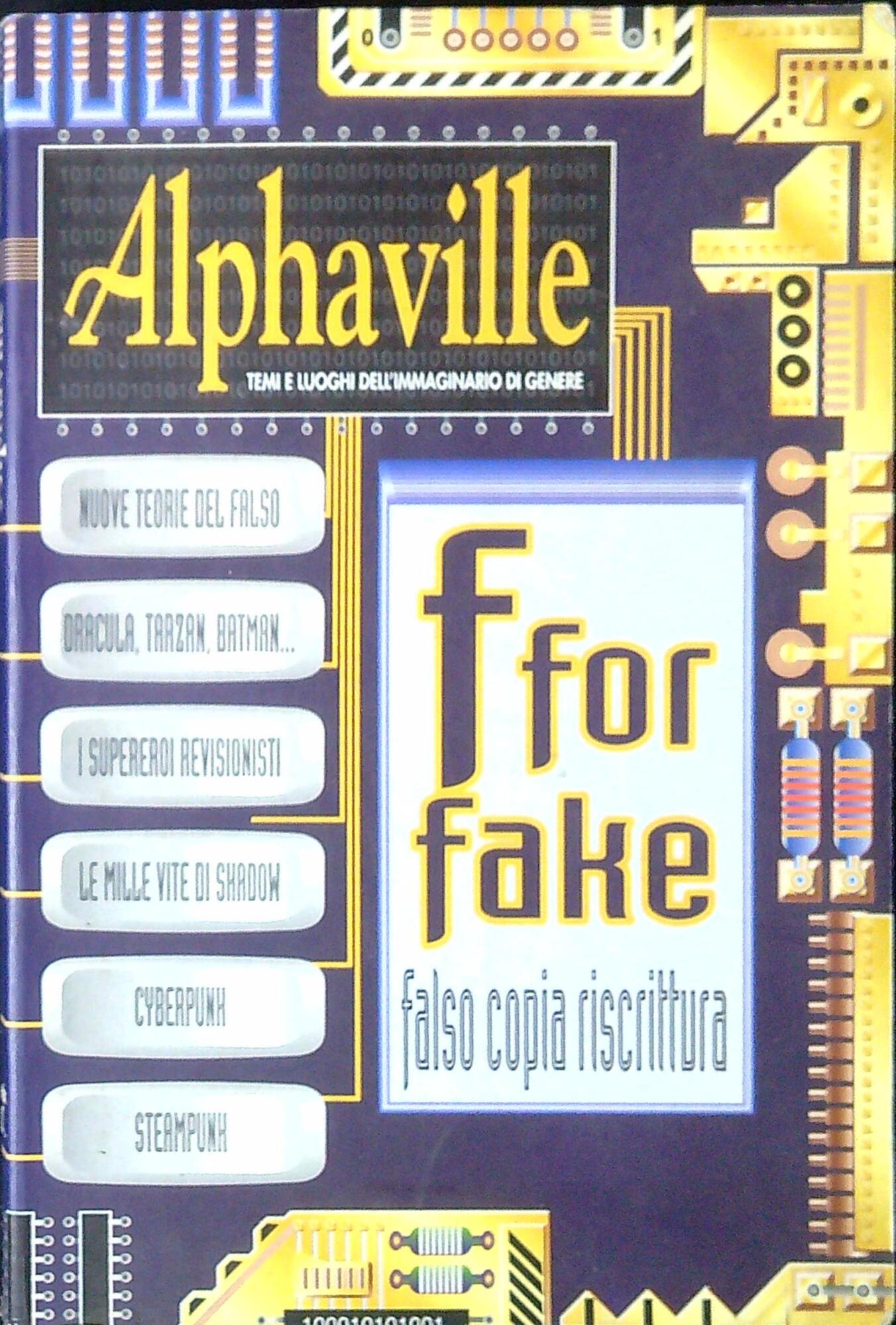 Alphaville : temi e luoghi dell'immaginario di genere. F for …